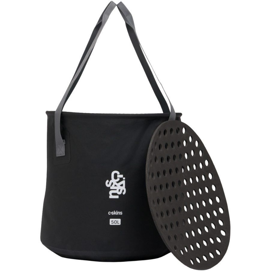 2026 C-Skins Storm Chaser 50L Dry Bucket C-DBSC50 - Black